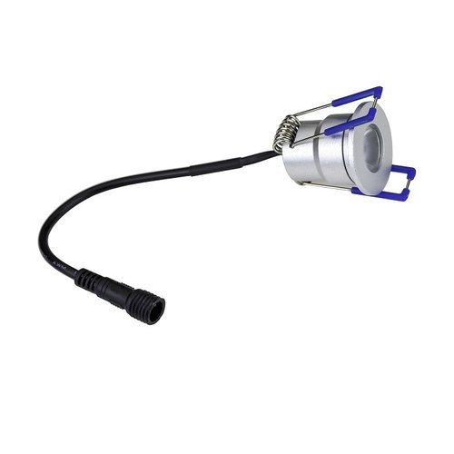 LED Inbouwspots Veranda 12x – Dimbaar & Waterdicht IP65 – 3W 12V Warm Wit 2700K – Zilver – Complete Plug & Play Set met Afstandsbediening - Afbeelding 4