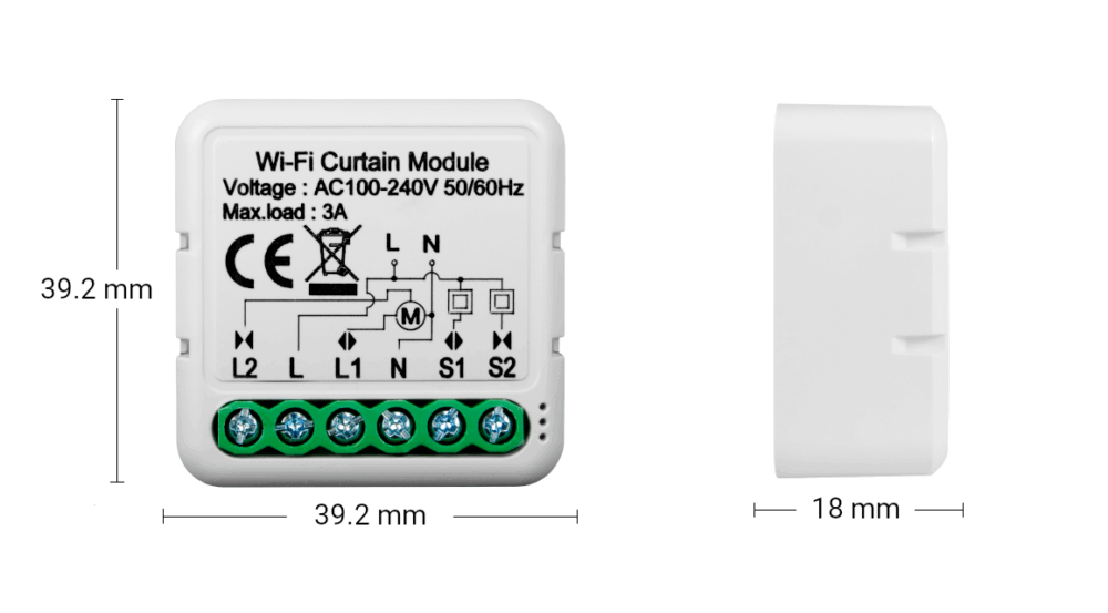 Slimme Rolluikschakelaar - Module | App bediening - Afbeelding 2