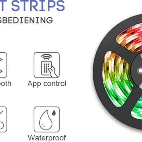 Alternative view of Led Strip Lighting | Smart | Met afstandsbediening en app | 10 meter | Led light strip