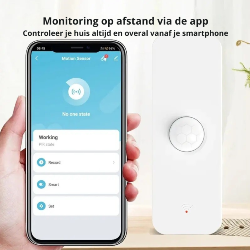Slimme Bewegingssensor PIR 128° – Smart Life - Tuya Smart - Afbeelding 5