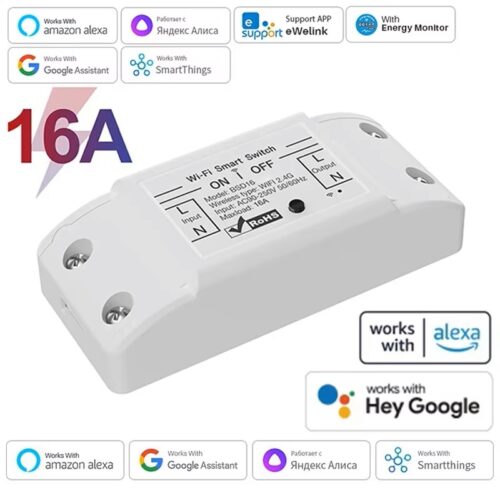 Slimme Wifi inbouwschakelaar | Smart Switch