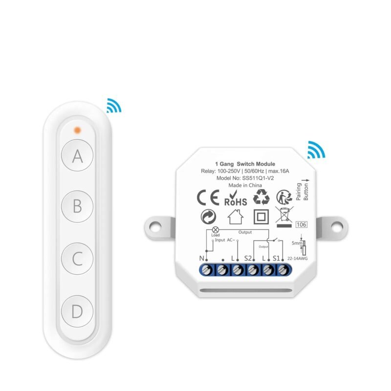 Tuya Smart Zigbee Flüssigkeitsstandmessgerät – Fernbedienung
