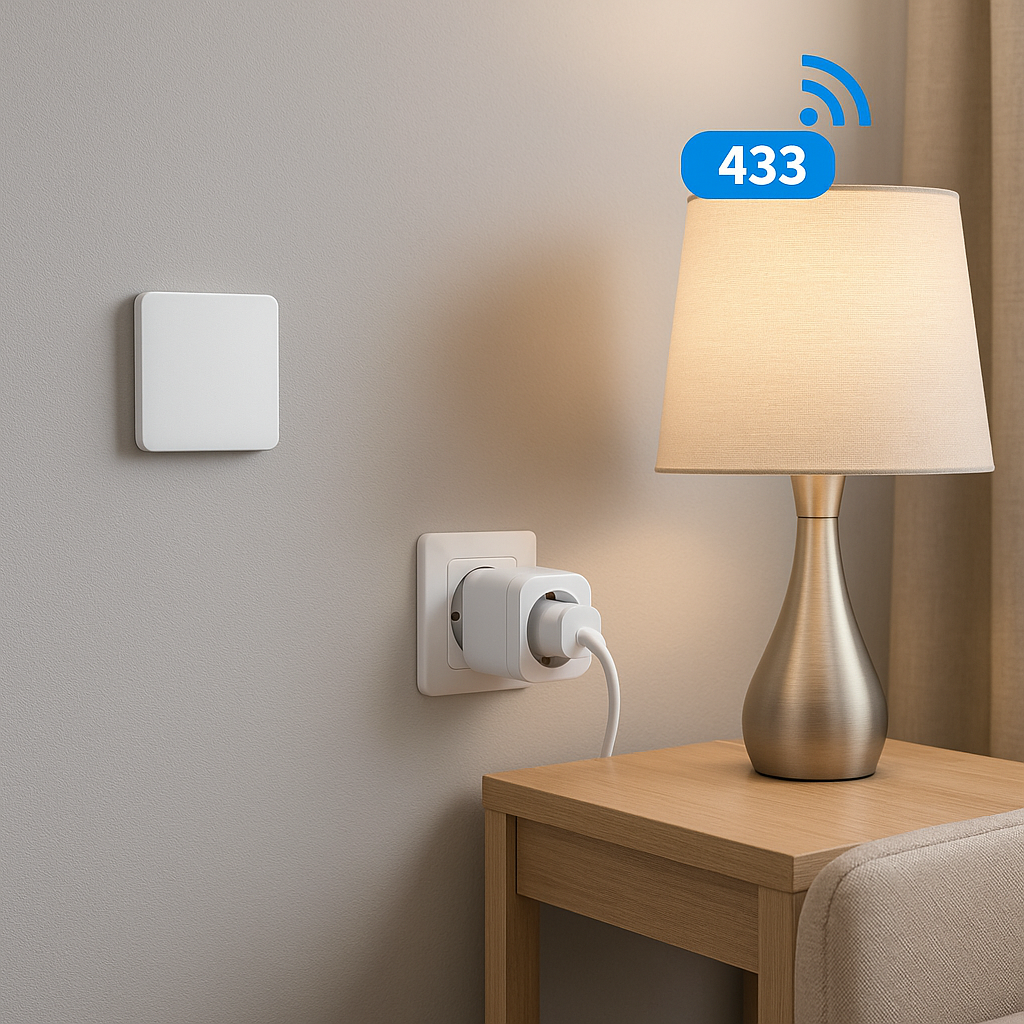 Draadloze Stopcontactschakelaar met Afstandsbediening - Afbeelding 2