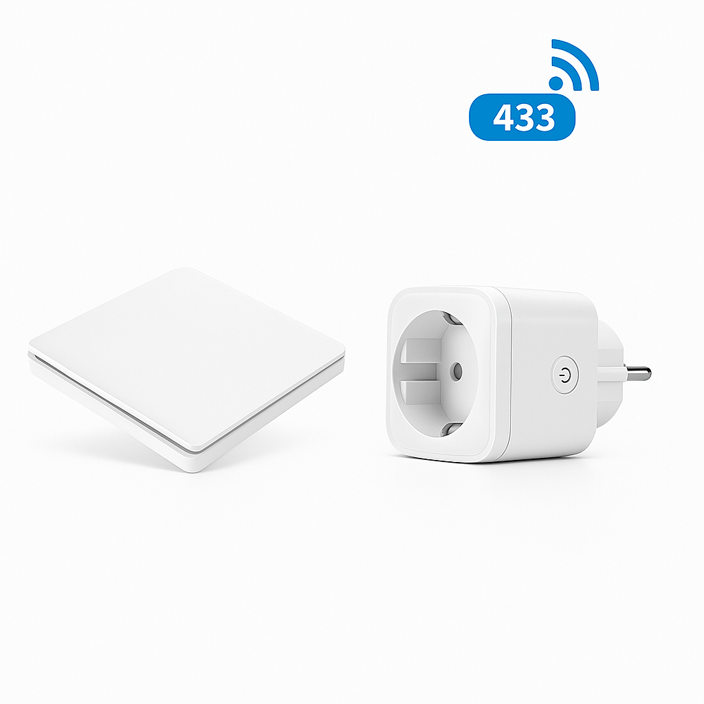 Draadloze Stopcontactschakelaar met Afstandsbediening