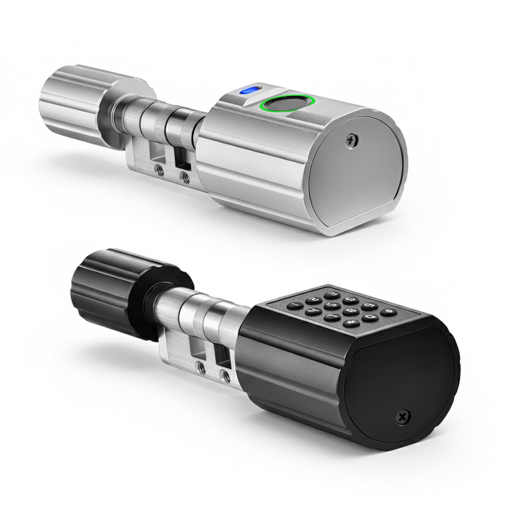 Slimme cilinderslot bluetooth – vingerafdruk, pincode & app