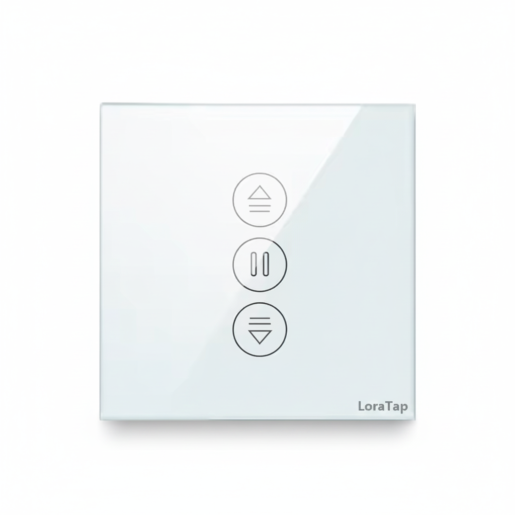 Slimme rolluikschakelaar - met kalibreerbare percentagefunctie en led