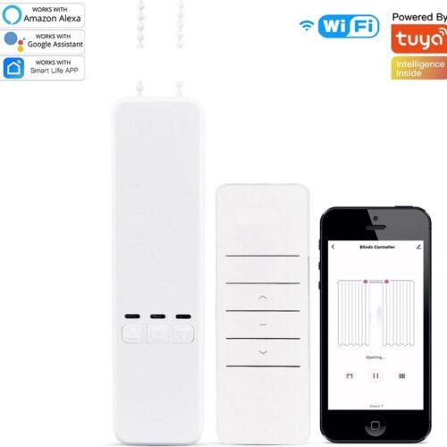 Slimme Rolgordijnopener Wifi – App & Spraakbediening