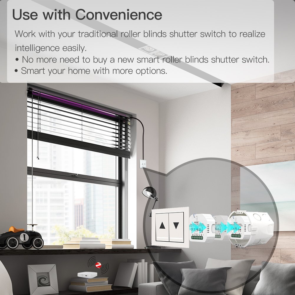 Zigbee Rolluikmodule – Slimme Bediening voor Rolluiken en Screens - Afbeelding 3