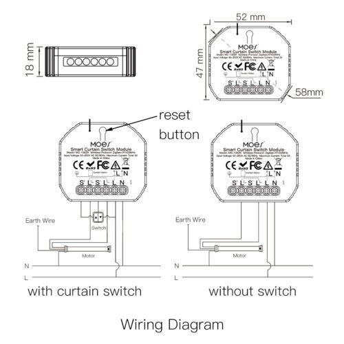 Zigbee Rolluikmodule – Slimme Bediening voor Rolluiken en Screens - Afbeelding 5