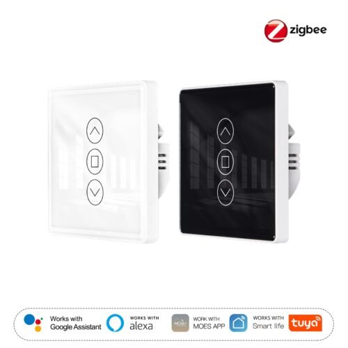 Zigbee Rolluikschakelaar Zwart en Wit