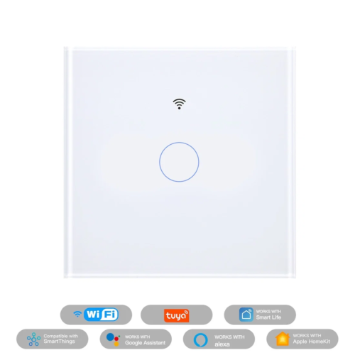 Matter wifi lichtschakelaar Wit : bedien je verlichting via touch, app of stem