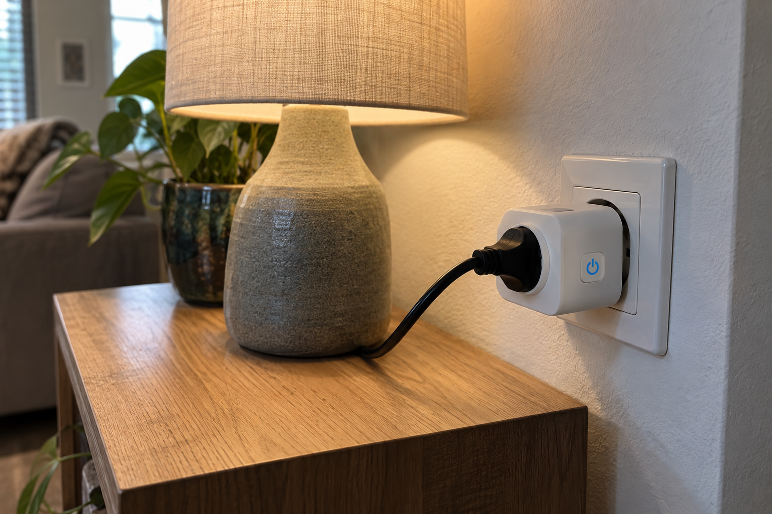 Slimme wifi stekker met energiemeter