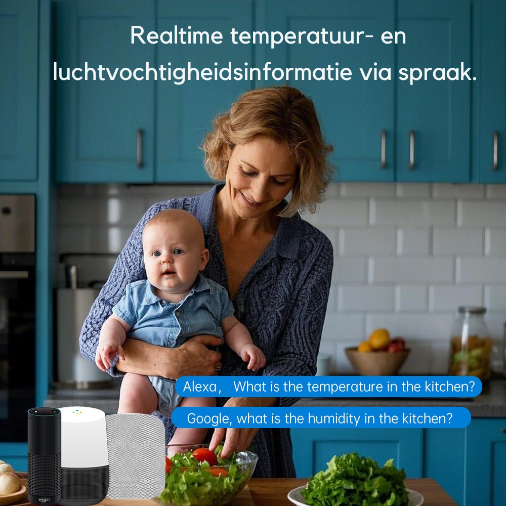Slimme wifi temperatuur- en vochtigheidssensor - Afbeelding 4