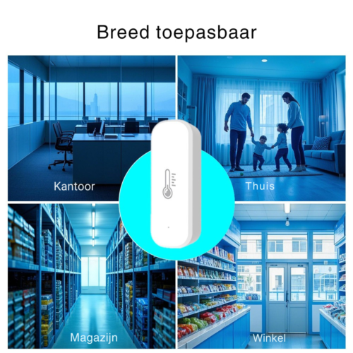 Slimme wifi temperatuur- en vochtigheidssensor - Afbeelding 3