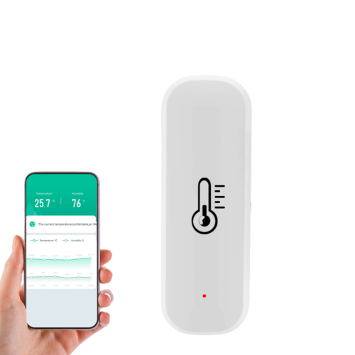 Slimme wifi temperatuur- en vochtigheidssensor